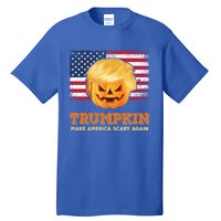 Trumpkin Make Halloween Great Again President Trump Pumpkin Gift Tall T-Shirt