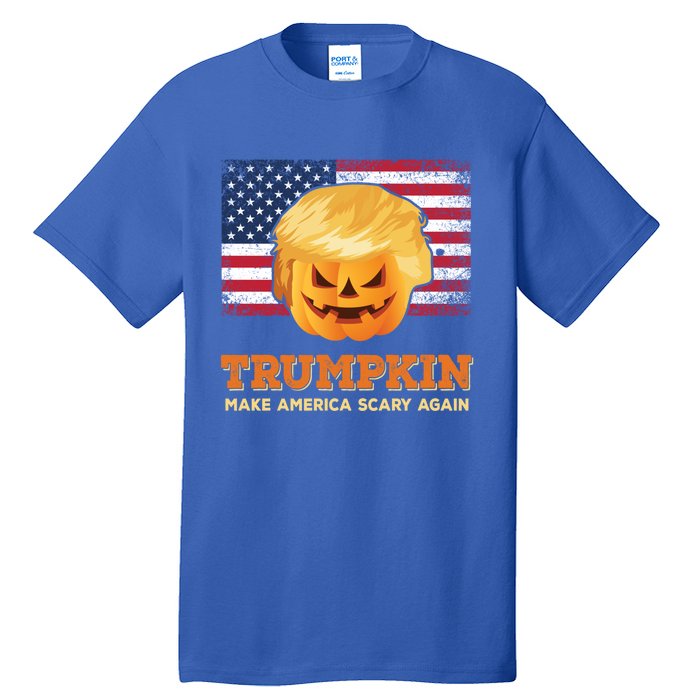 Trumpkin Make Halloween Great Again President Trump Pumpkin Gift Tall T-Shirt