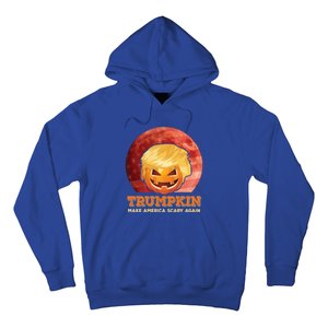 Trumpkin Make Halloween Great Again President Trump Pumpkin Gift Hoodie