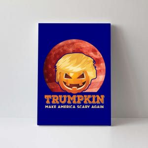 Trumpkin Make Halloween Great Again President Trump Pumpkin Gift Canvas