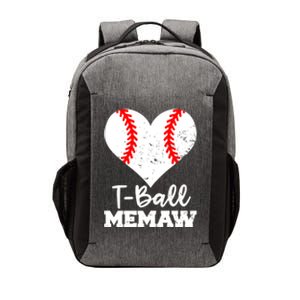 Tgiftball Memaw Heart Funny Tee Ball Memaw Gift Vector Backpack