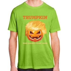 Trumpkin Make Halloween Great Again President Trump Pumpkin Great Gift Adult ChromaSoft Performance T-Shirt