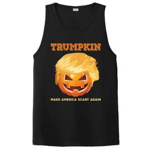 Trumpkin Make Halloween Great Again President Trump Pumpkin Great Gift PosiCharge Competitor Tank