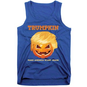 Trumpkin Make Halloween Great Again President Trump Pumpkin Great Gift Tank Top