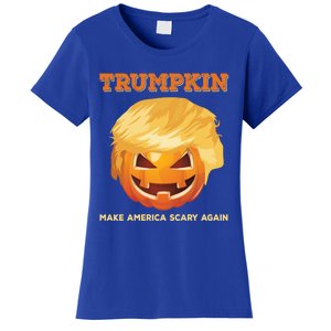 Trumpkin Make Halloween Great Again President Trump Pumpkin Great Gift Women's T-Shirt