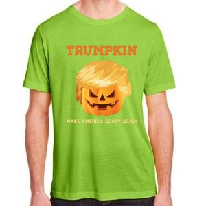 Trumpkin Make Halloween Great Again President Trump Pumpkin Meaningful Gift Adult ChromaSoft Performance T-Shirt