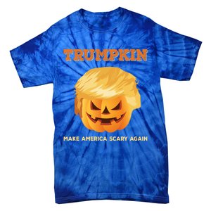 Trumpkin Make Halloween Great Again President Trump Pumpkin Meaningful Gift Tie-Dye T-Shirt