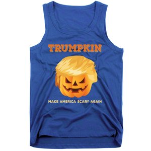 Trumpkin Make Halloween Great Again President Trump Pumpkin Meaningful Gift Tank Top