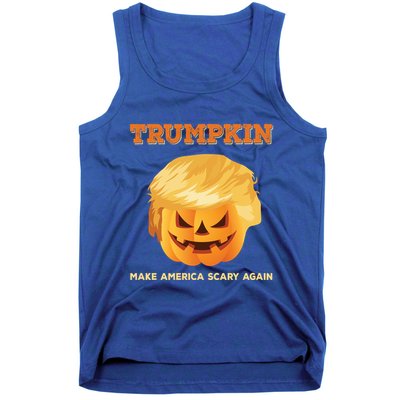 Trumpkin Make Halloween Great Again President Trump Pumpkin Meaningful Gift Tank Top