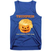 Trumpkin Make Halloween Great Again President Trump Pumpkin Meaningful Gift Tank Top