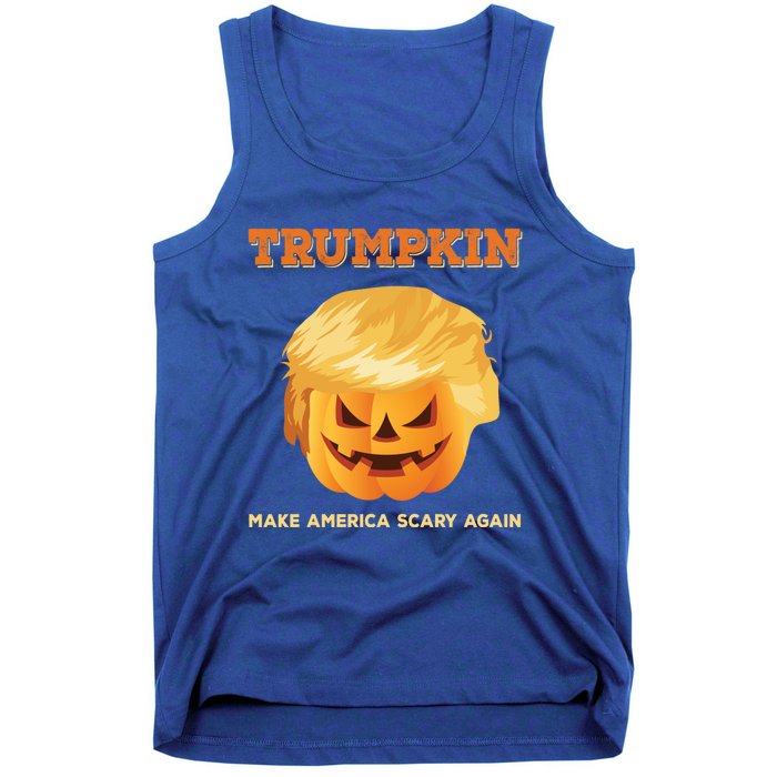 Trumpkin Make Halloween Great Again President Trump Pumpkin Meaningful Gift Tank Top