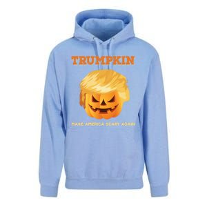 Trumpkin Make Halloween Great Again President Trump Pumpkin Meaningful Gift Unisex Surf Hoodie