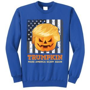 Trumpkin Make Halloween Great Again President Trump Pumpkin Gift Sweatshirt