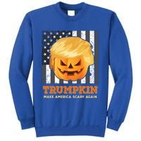 Trumpkin Make Halloween Great Again President Trump Pumpkin Gift Sweatshirt