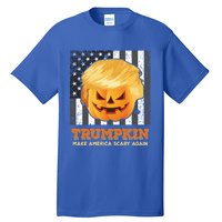 Trumpkin Make Halloween Great Again President Trump Pumpkin Gift Tall T-Shirt