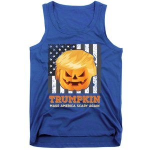 Trumpkin Make Halloween Great Again President Trump Pumpkin Gift Tank Top