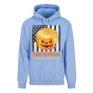 Trumpkin Make Halloween Great Again President Trump Pumpkin Gift Unisex Surf Hoodie