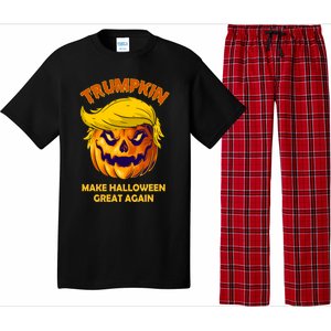 Trumpkin Make Halloween Great Again Gift Pajama Set