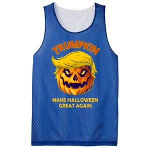 Trumpkin Make Halloween Great Again Gift Mesh Reversible Basketball Jersey Tank