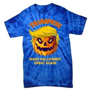 Trumpkin Make Halloween Great Again Gift Tie-Dye T-Shirt