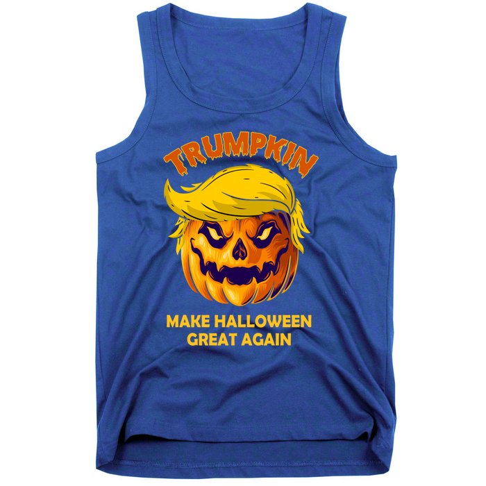 Trumpkin Make Halloween Great Again Gift Tank Top