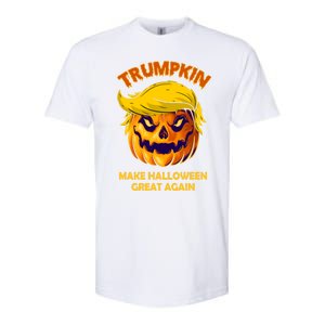 Trumpkin Make Halloween Great Again Gift Softstyle CVC T-Shirt