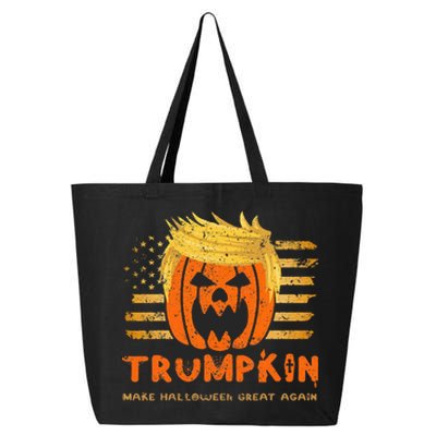 Trumpkin Make Halloween Great Again Funny Trump 2024 25L Jumbo Tote