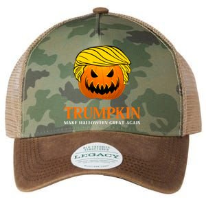 Trumpkin Make Halloween Great Again Cool Gift Legacy Tie Dye Trucker Hat