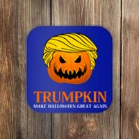 Trumpkin Make Halloween Great Again Cool Gift Coaster