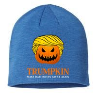 Trumpkin Make Halloween Great Again Cool Gift Sustainable Beanie