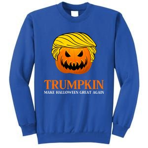 Trumpkin Make Halloween Great Again Cool Gift Tall Sweatshirt