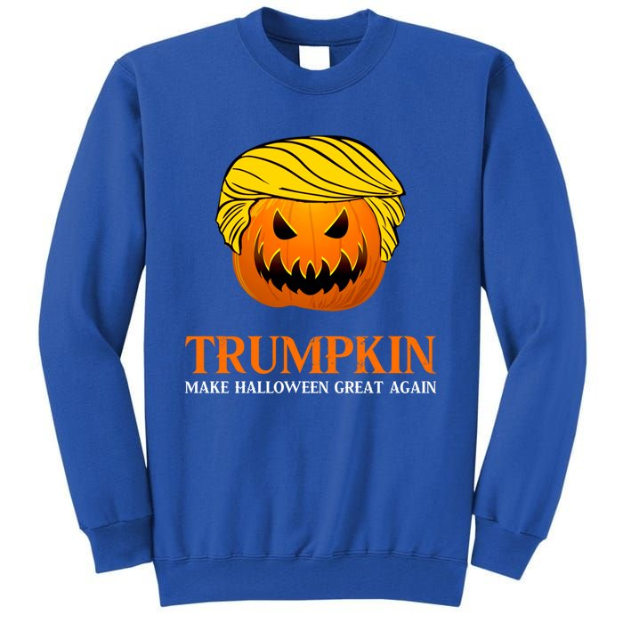 Trumpkin Make Halloween Great Again Cool Gift Tall Sweatshirt