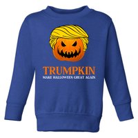 Trumpkin Make Halloween Great Again Cool Gift Toddler Sweatshirt