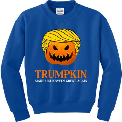 Trumpkin Make Halloween Great Again Cool Gift Kids Sweatshirt