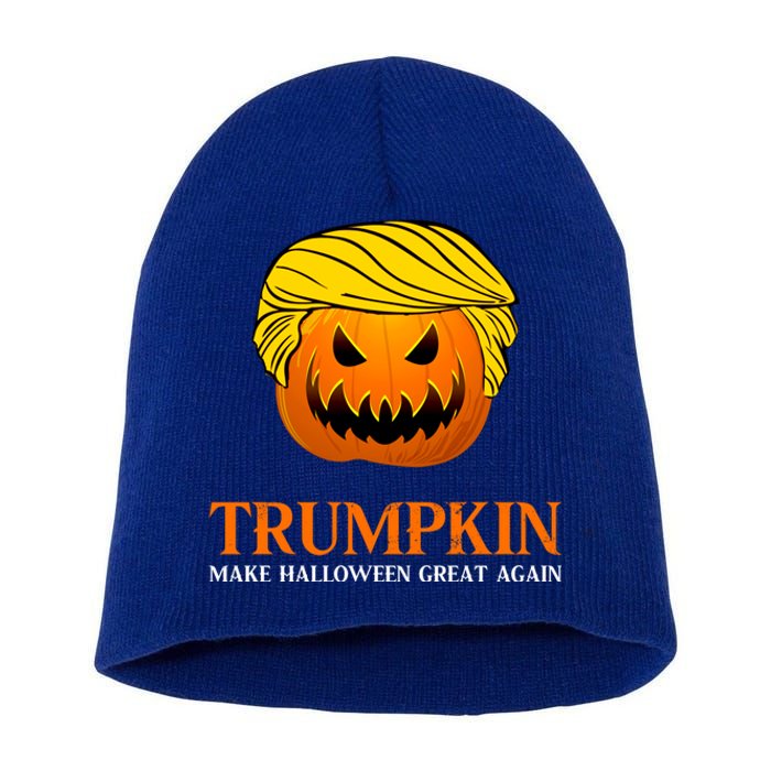 Trumpkin Make Halloween Great Again Cool Gift Short Acrylic Beanie