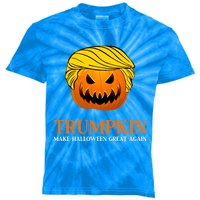 Trumpkin Make Halloween Great Again Cool Gift Kids Tie-Dye T-Shirt