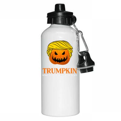 Trumpkin Make Halloween Great Again Cool Gift Aluminum Water Bottle