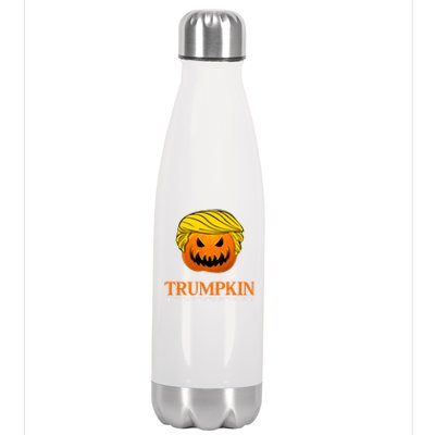 Trumpkin Make Halloween Great Again Cool Gift Stainless Steel Insulated Water Bottle