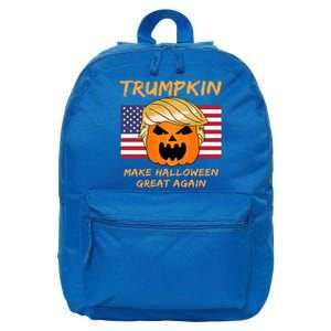 Trump Make Halloween Great Again Trumpkin Gift 16 in Basic Backpack