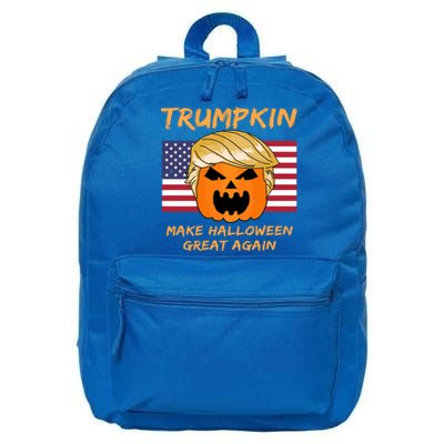 Trump Make Halloween Great Again Trumpkin Gift 16 in Basic Backpack