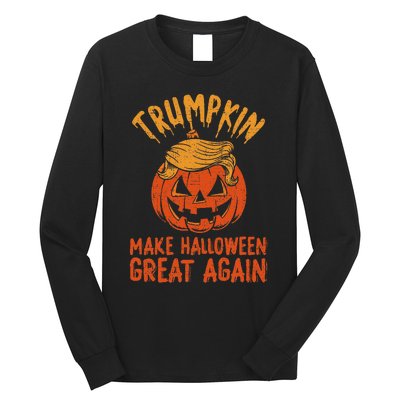 Trumpkin Make Halloween Great Again Long Sleeve Shirt