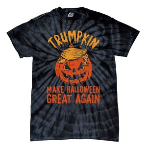 Trumpkin Make Halloween Great Again Tie-Dye T-Shirt