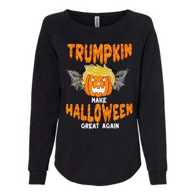 Trumpkin Make Halloween Great Again Funny Trump Halloween Ar Premium Womens California Wash Sweatshirt