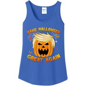 Trumpkin Make Halloween Great Again Trump Pumpkin Halloween Gift Ladies Essential Tank