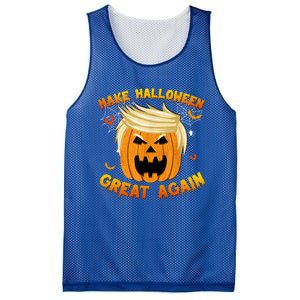 Trumpkin Make Halloween Great Again Trump Pumpkin Halloween Gift Mesh Reversible Basketball Jersey Tank