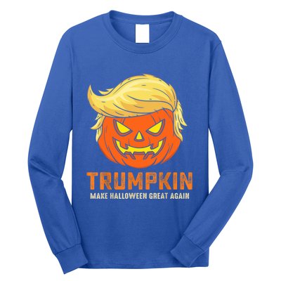 Trumpkin Make Halloween Great Again Funny Pumpkin Family Great Gift Long Sleeve Shirt