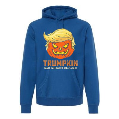 Trumpkin Make Halloween Great Again Funny Pumpkin Family Great Gift Premium Hoodie