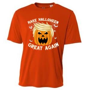 Trumpkin Make Halloween Great Again Trump Pumpkin Halloween Gift Cooling Performance Crew T-Shirt