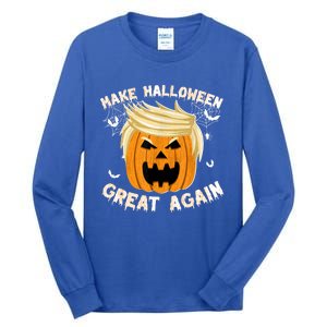 Trumpkin Make Halloween Great Again Trump Pumpkin Halloween Gift Tall Long Sleeve T-Shirt