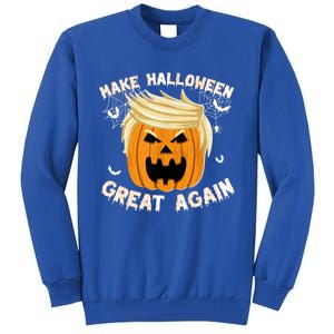 Trumpkin Make Halloween Great Again Trump Pumpkin Halloween Gift Tall Sweatshirt